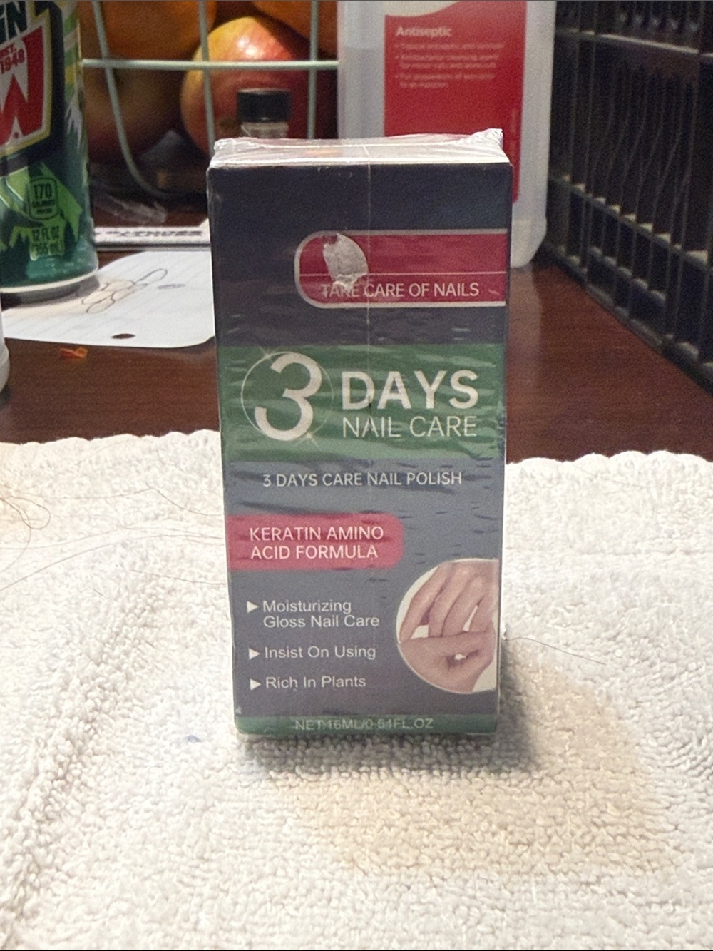 3 Days Nail Care Moisturizing Nail Treatment - Green